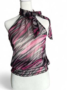 Y2K Julie’s closet sheer top